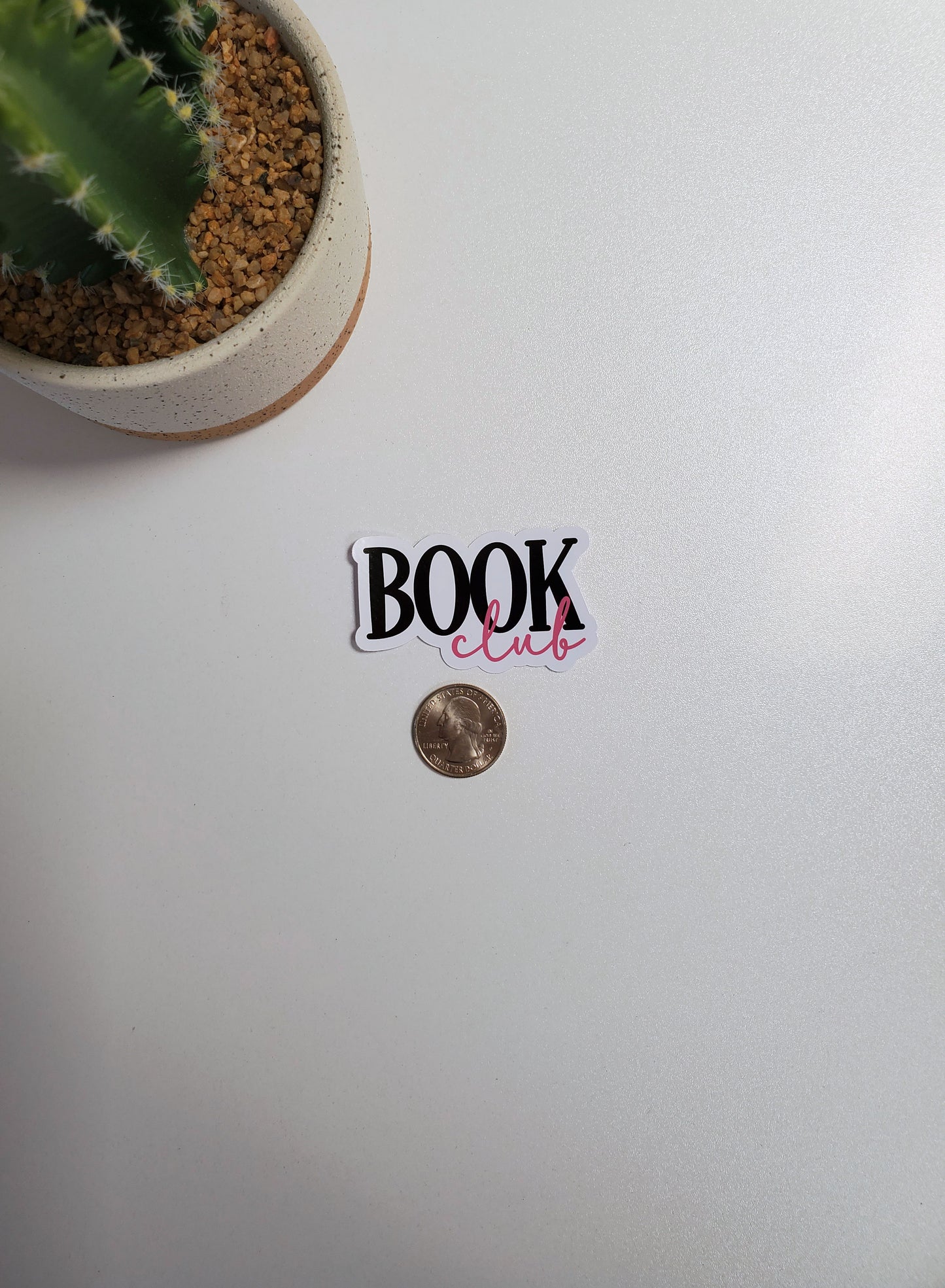 Book Club Text Sticker