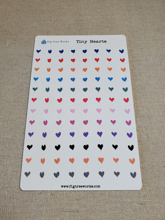 Tiny Hearts Sticker Sheet