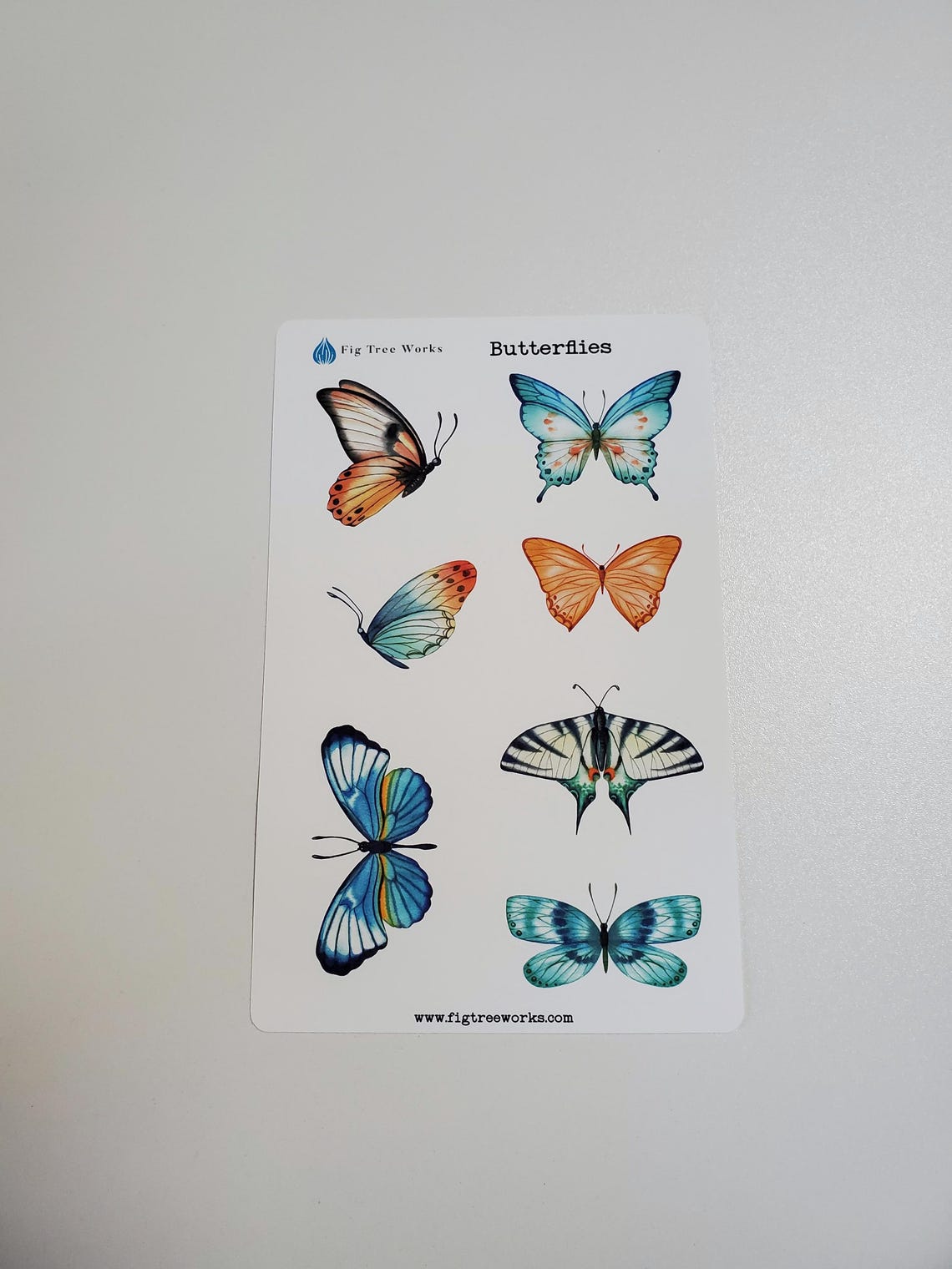 Butterflies Sticker Sheet