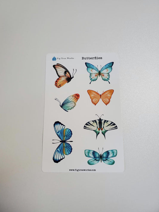 Butterflies Sticker Sheet