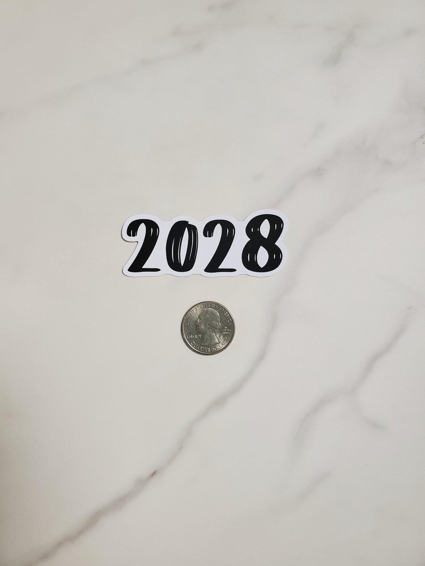 Year Vinyl Sticker