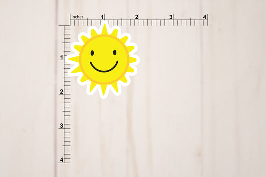 Sun Vinyl Sticker