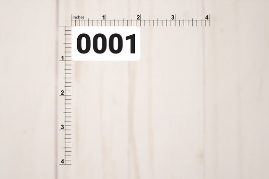 Consecutive Number Labels