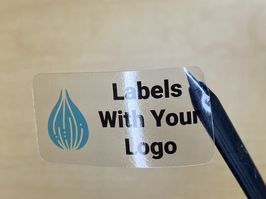 Clear Custom Stickers And Labels