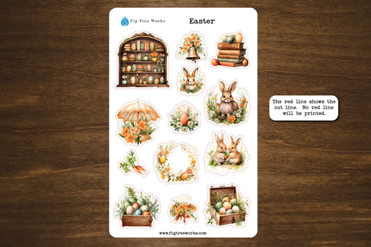 Easter Sticker Sheet