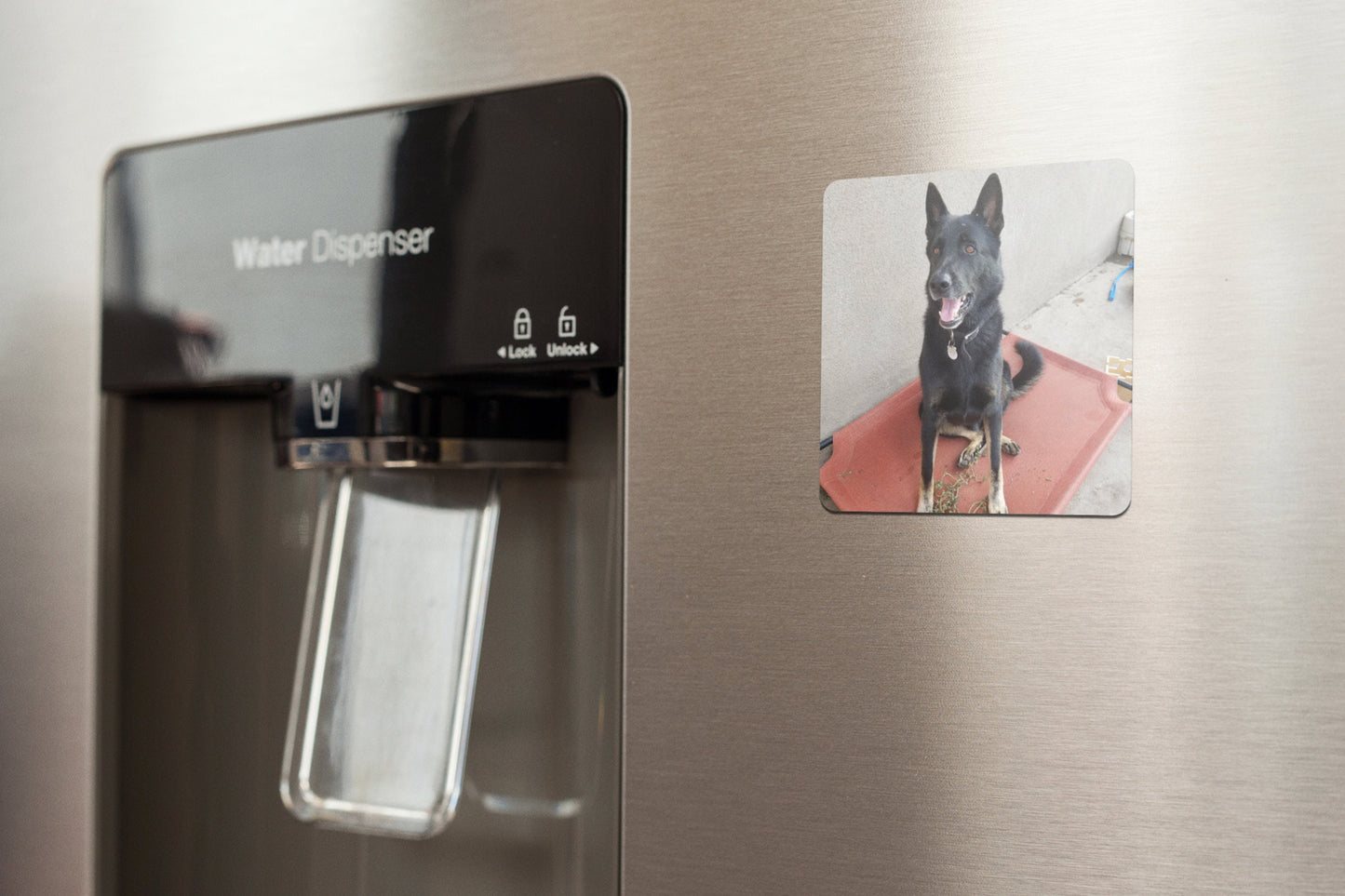 Custom Photo Aluminum Magnet Collage