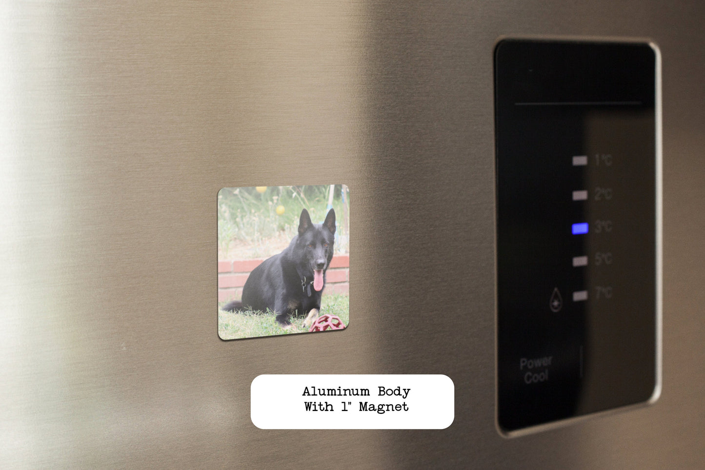 Custom Photo Aluminum Magnet Collage