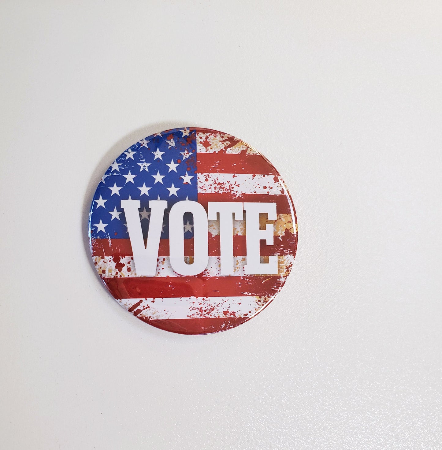 Vote Pinback Button - Style B
