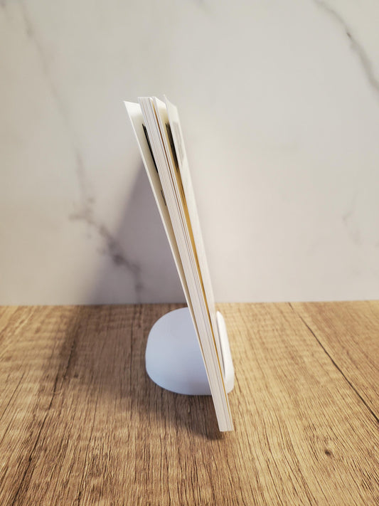 Cardstock Desk Calendar 5x5 | Simple Single Month Design | Start On Any Month