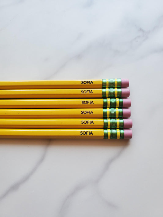 Engraved Pencils