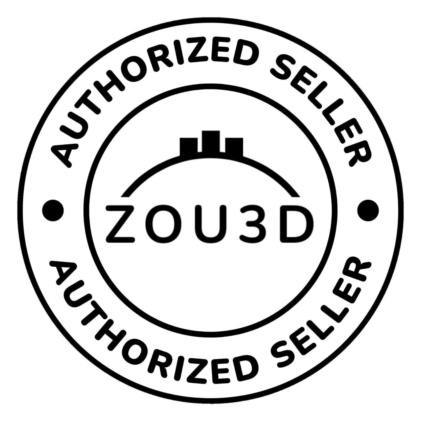 Zebra Flexible 3D Printed Keychain