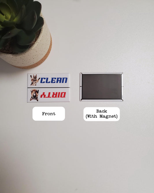 Dishwasher Magnet Dog Design