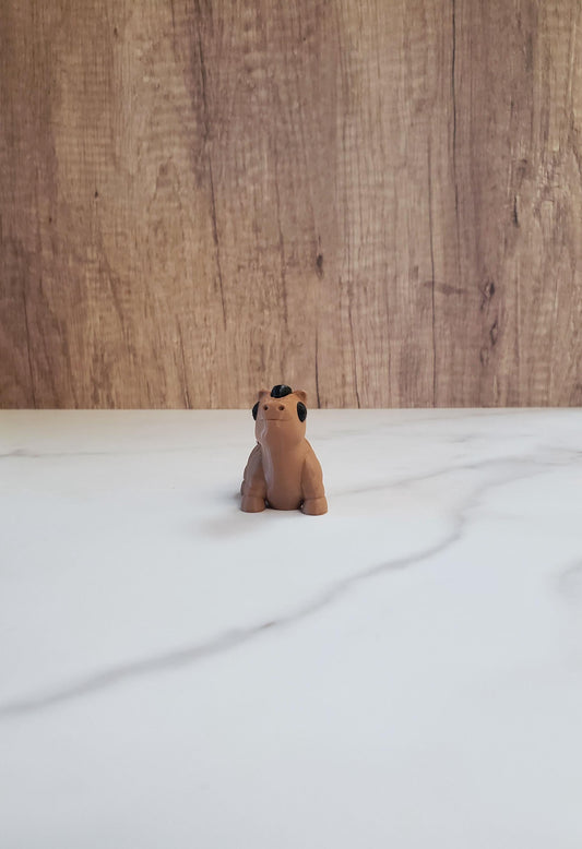 Horse Flexible 3D Printed Keychain