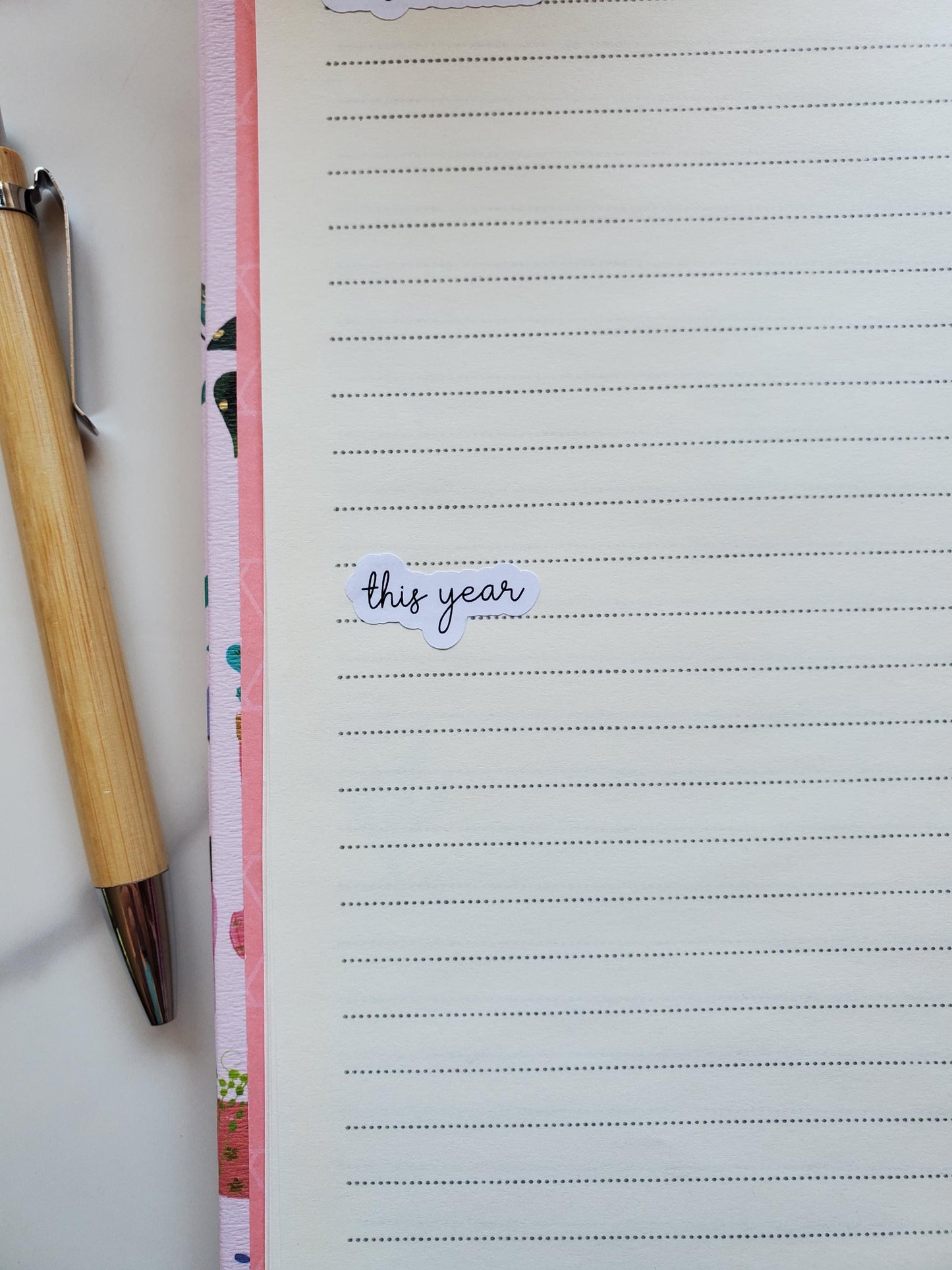 This Year Text Script Stickers