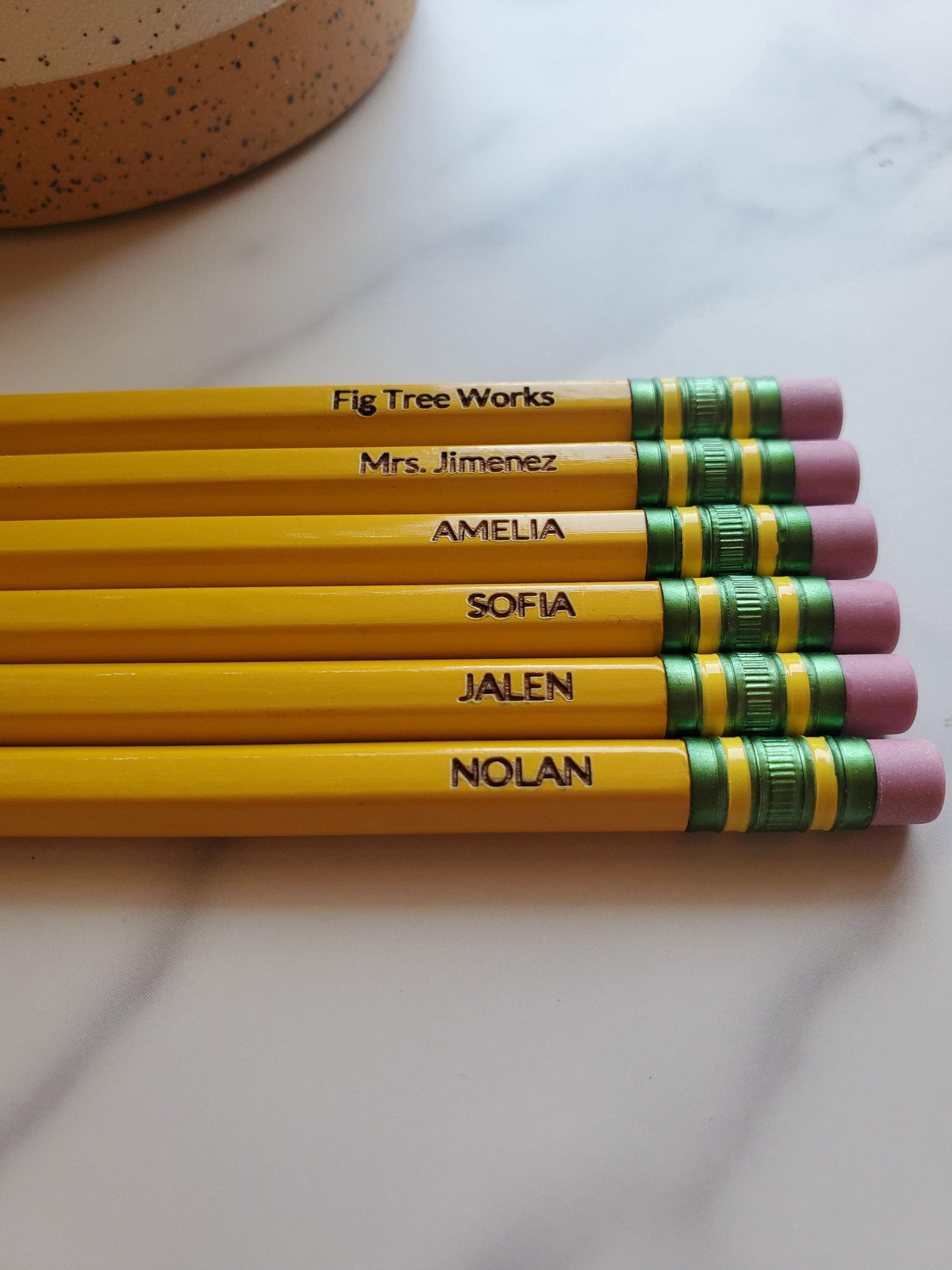 Engraved Pencils