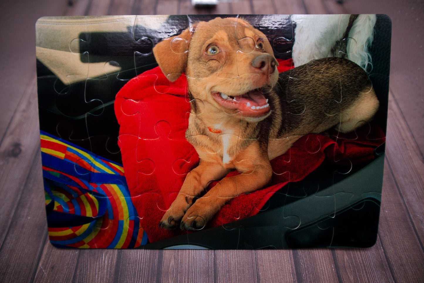 Small Custom Photo Puzzle | Personalized Jigsaw Cardboard Puzzle | 48 or 28 Pieces