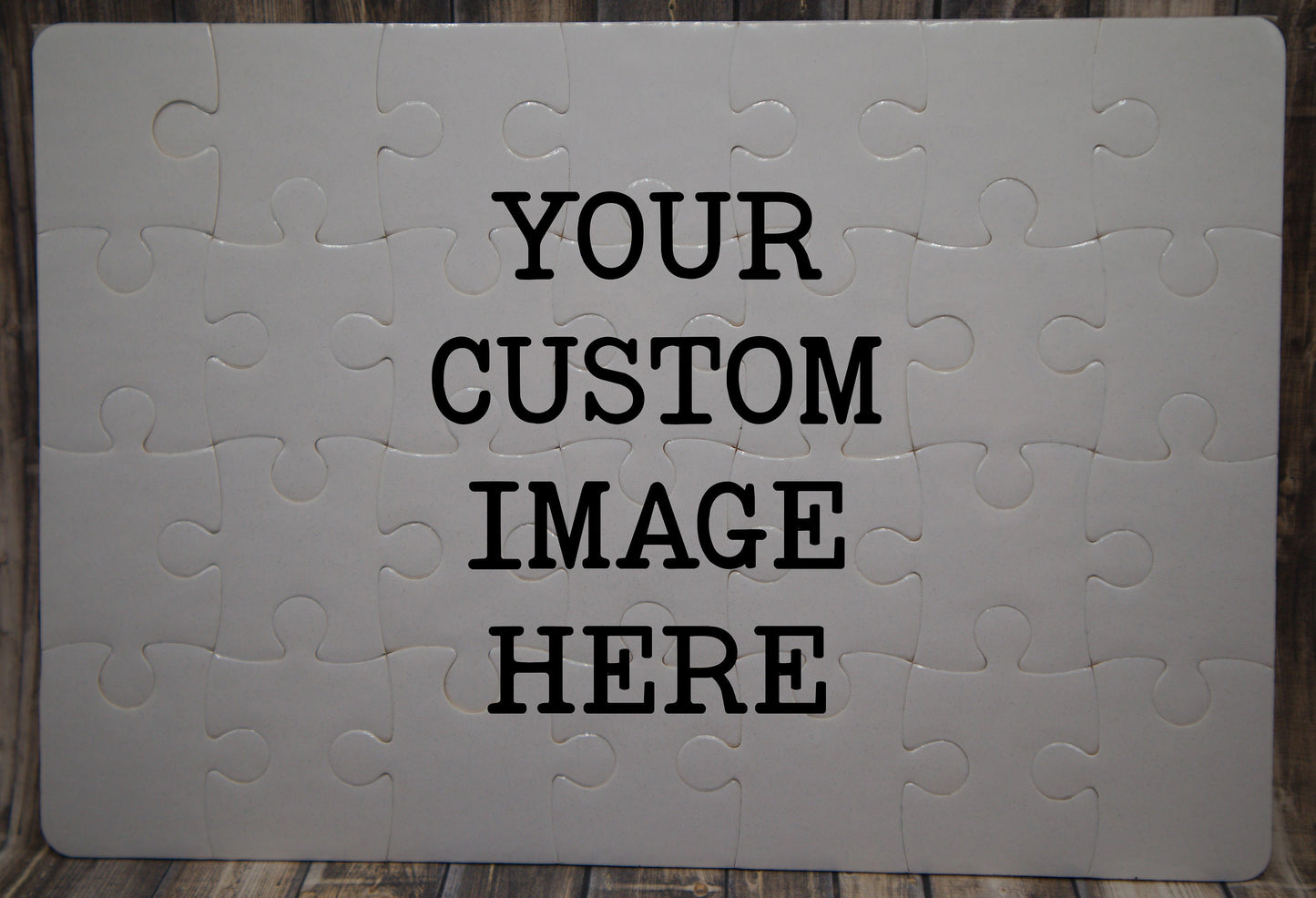 Small Custom Photo Puzzle | Personalized Jigsaw Cardboard Puzzle | 48 or 28 Pieces
