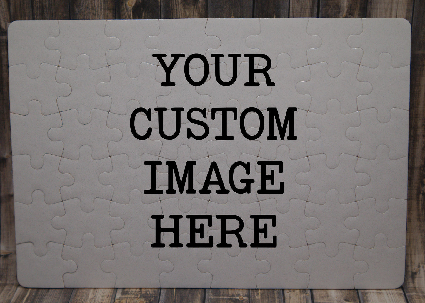 Small Custom Photo Puzzle | Personalized Jigsaw Cardboard Puzzle | 48 or 28 Pieces