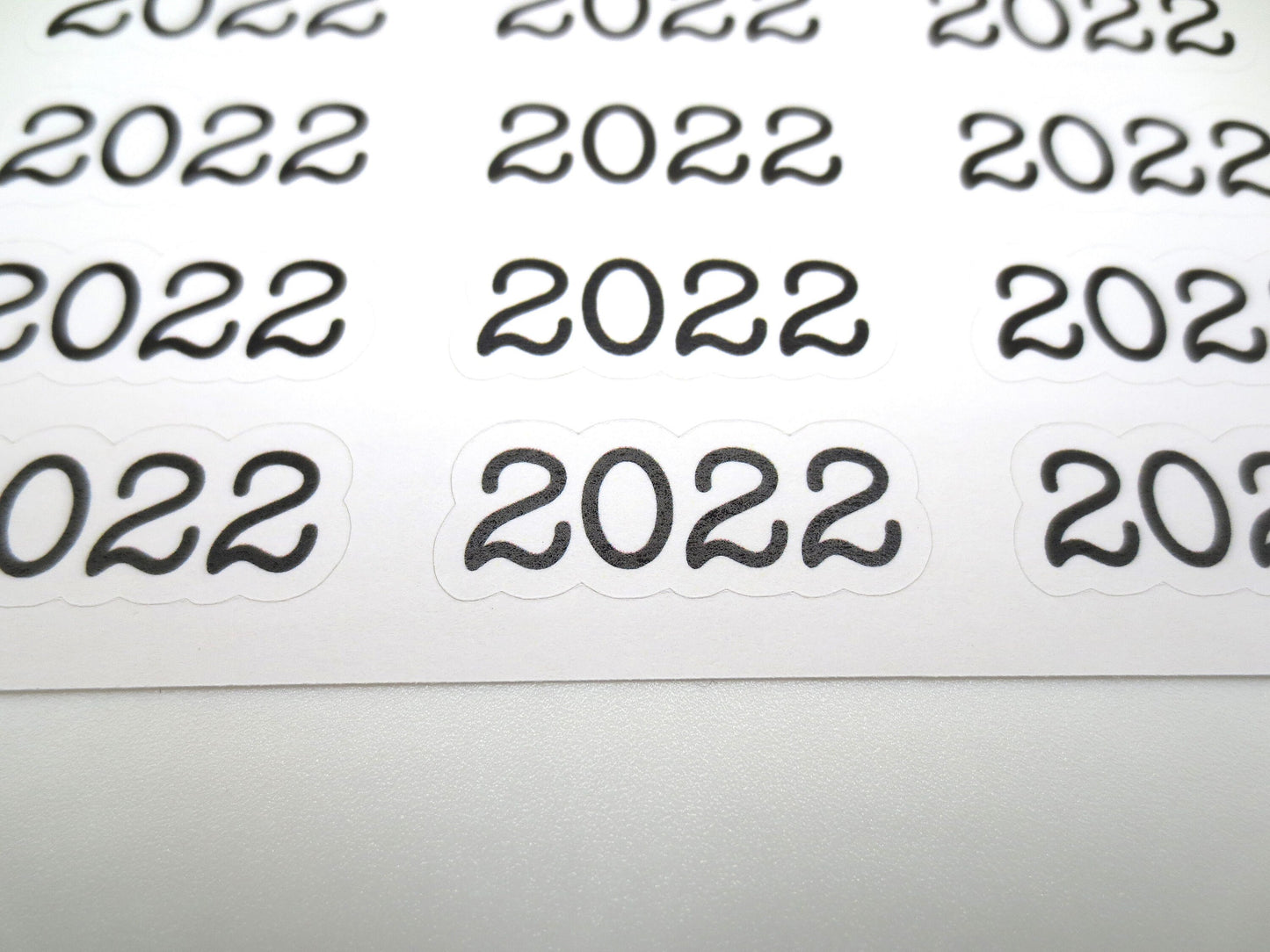 Year Header Planner Stickers - Style B