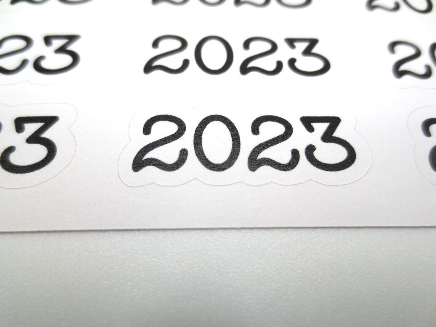 Year Header Planner Stickers - Style B