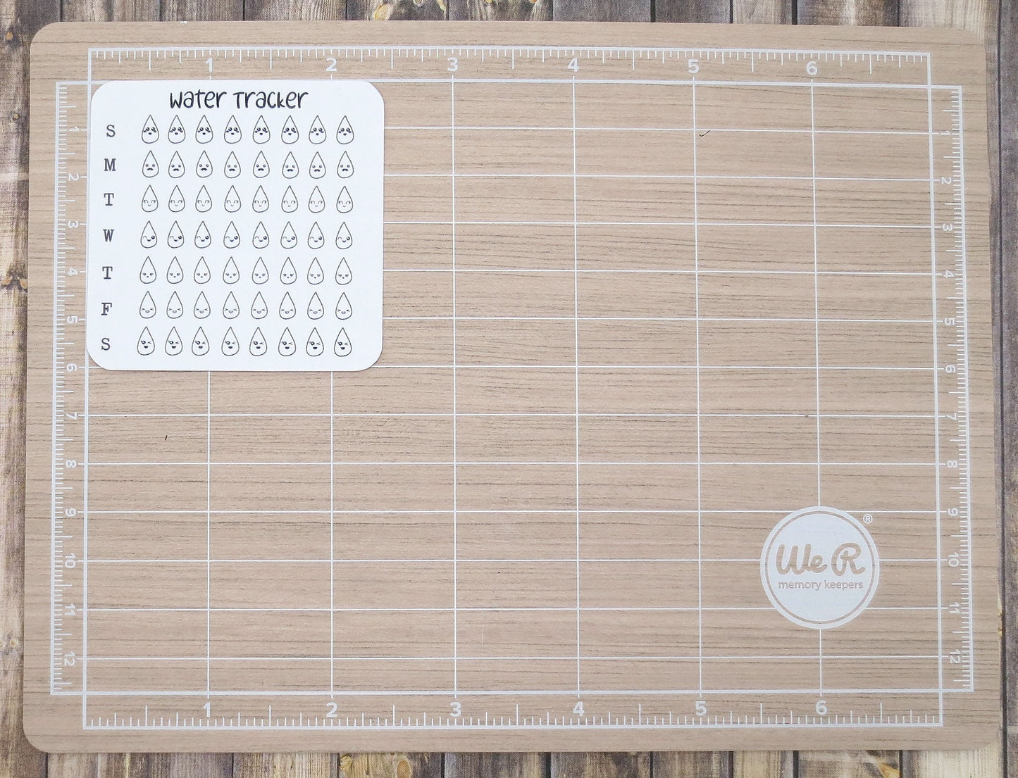 Weekly Water Tracker Stickers