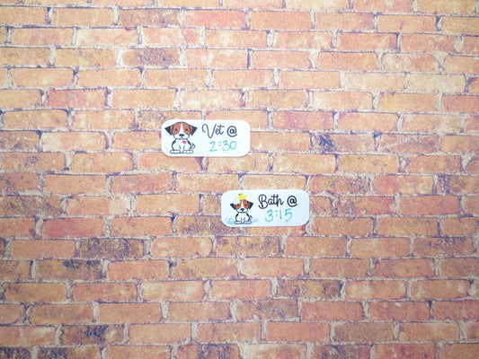 Dog Appointment Stickers