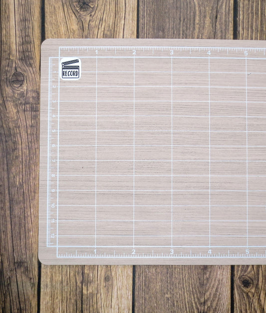 Record Icon Label Stickers for Planners, Journals, and Notebooks | Kiss Cut, Matte Finish