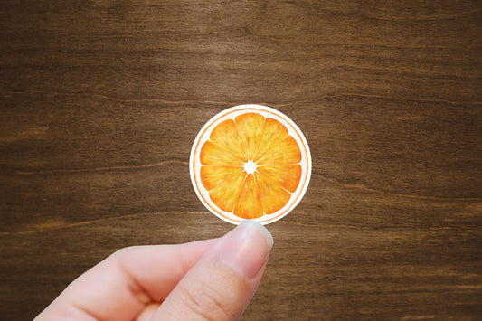 Orange, Lime, and Lemon Stickers | Die Cut, Glossy, Vinyl | Citrus Stickers