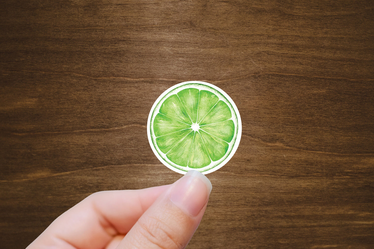 Orange, Lime, and Lemon Stickers | Die Cut, Glossy, Vinyl | Citrus Stickers