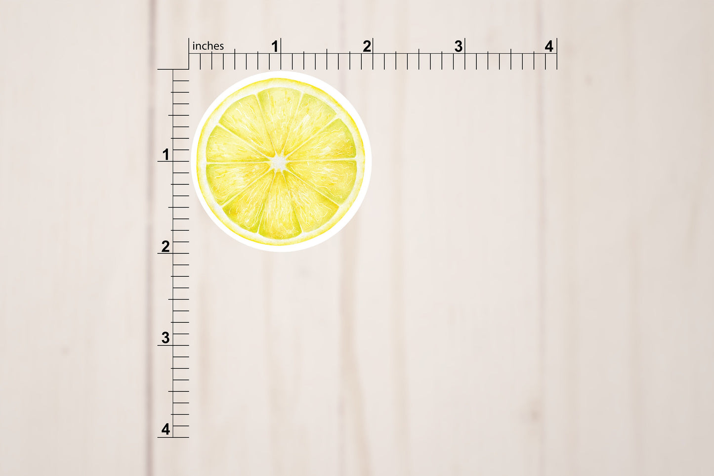 Lemon Round Stickers, Envelope Seals, Gift Wrap Stickers, 2" Circle Stickers