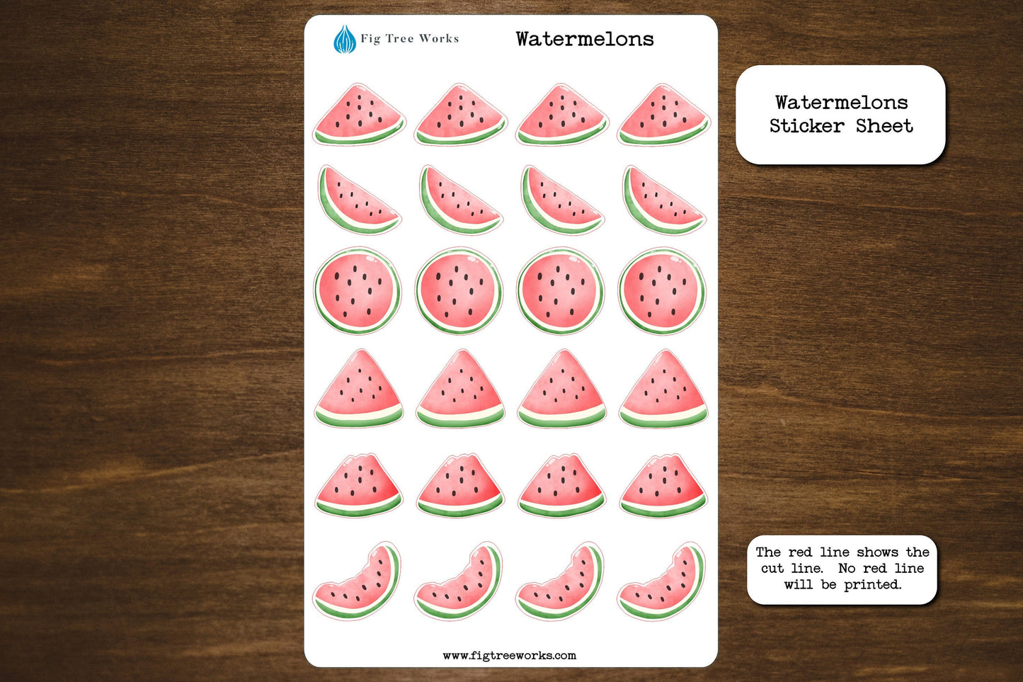 Watermelons Sticker Sheet