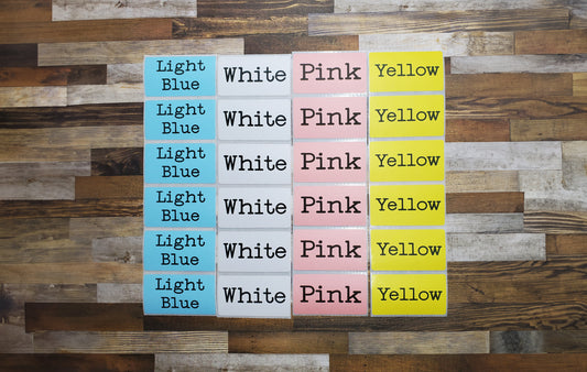 50 Custom Business Thermal Labels