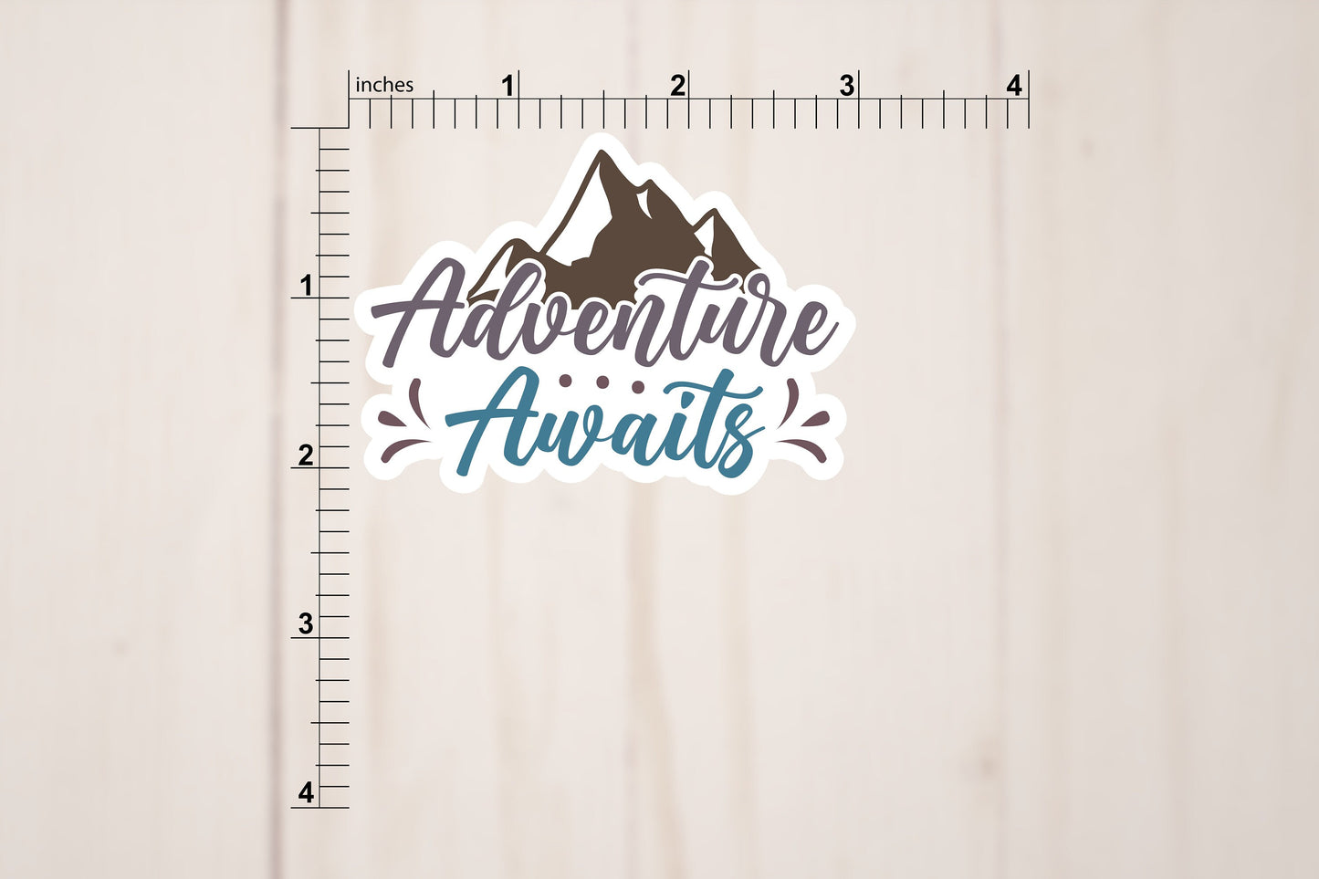 Adventure Awaits Vinyl Sticker
