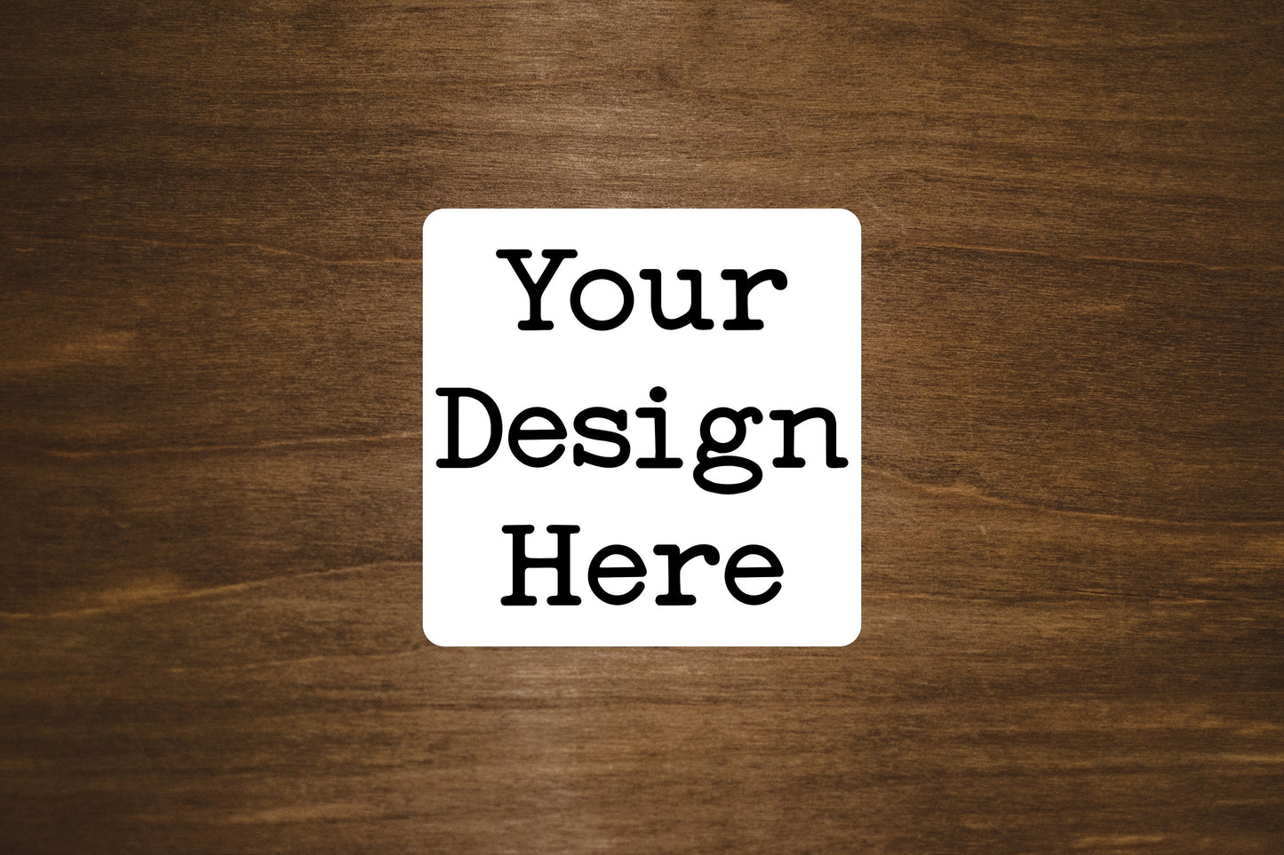 Custom Vinyl Sticker From Your Design