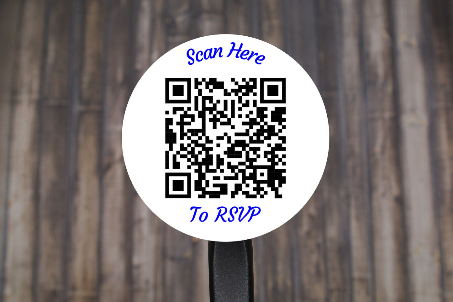 QR Code Custom Stickers | 2" Round Labels | Personalized Round QR Code Stickers | Custom Labels On A Roll