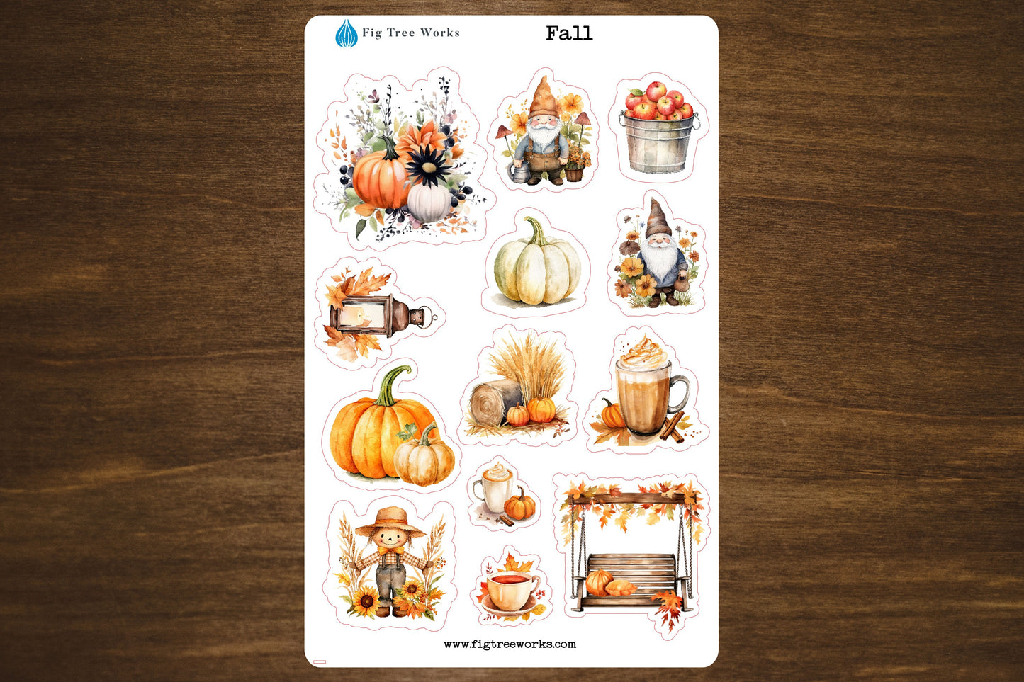 Fall Sticker Sheet