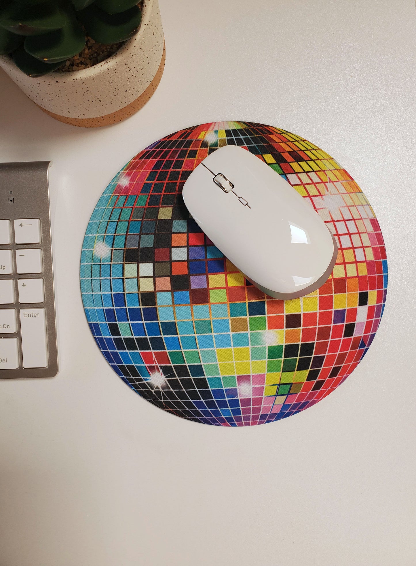 Disco Ball Mouse Pad