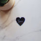 Heart With Love Text Holographic Vinyl Sticker