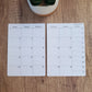 Monday Start Two Page Calendar Stickers
