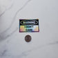 Warning I Don't Care Holographic Vinyl Sticker