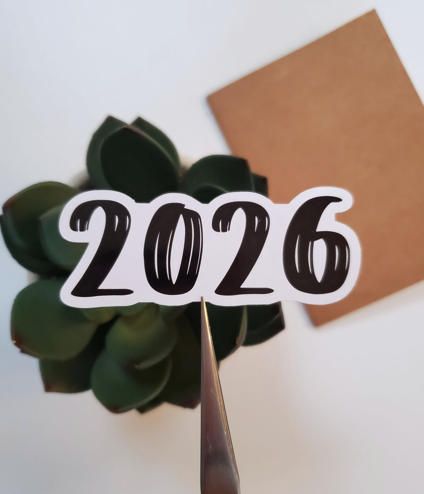 Year Vinyl Sticker