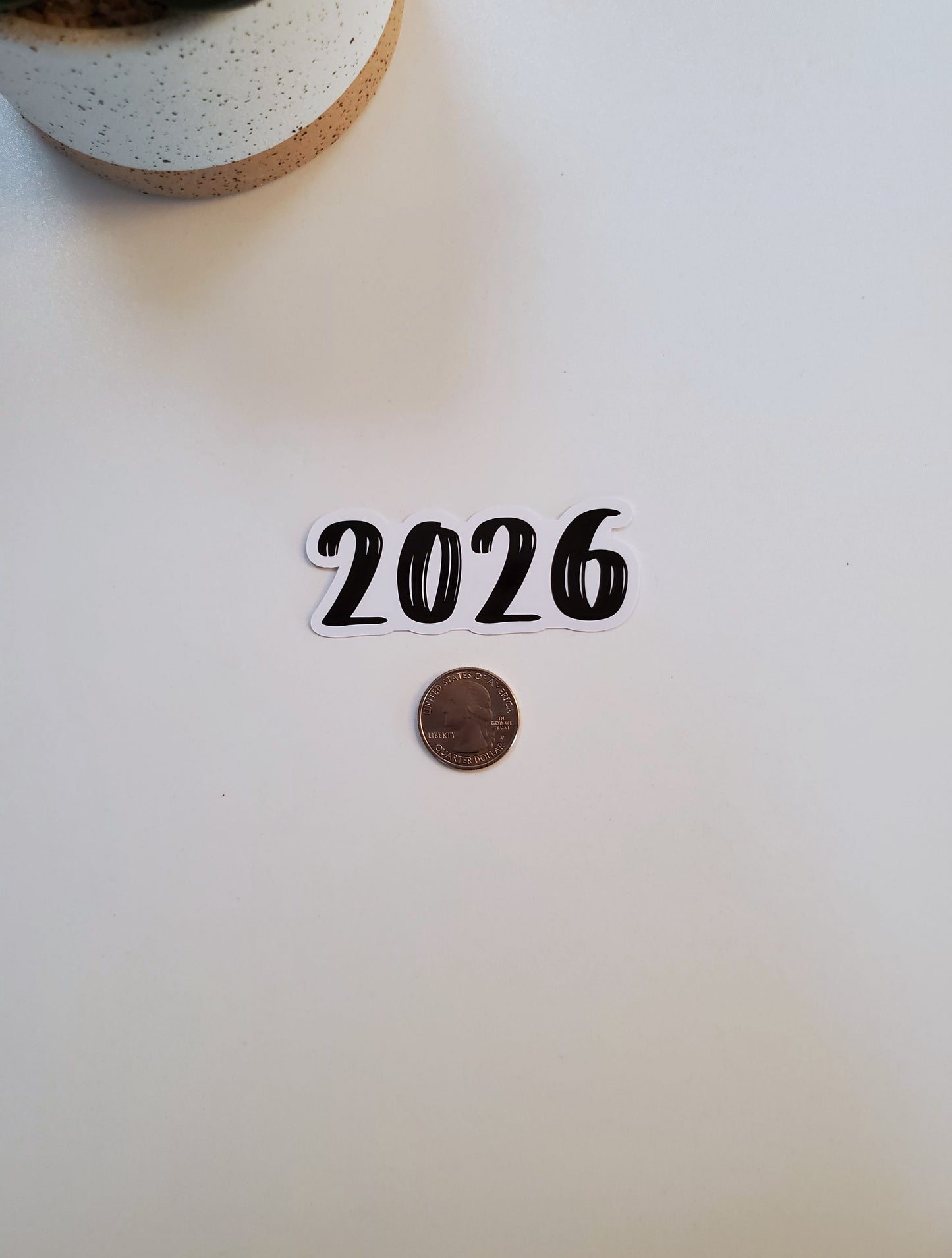 Year Vinyl Sticker