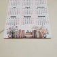 Year At A Glance Calendar Sticker - Books Design