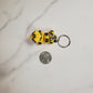 Tiger Flexible 3D Printed Keychain