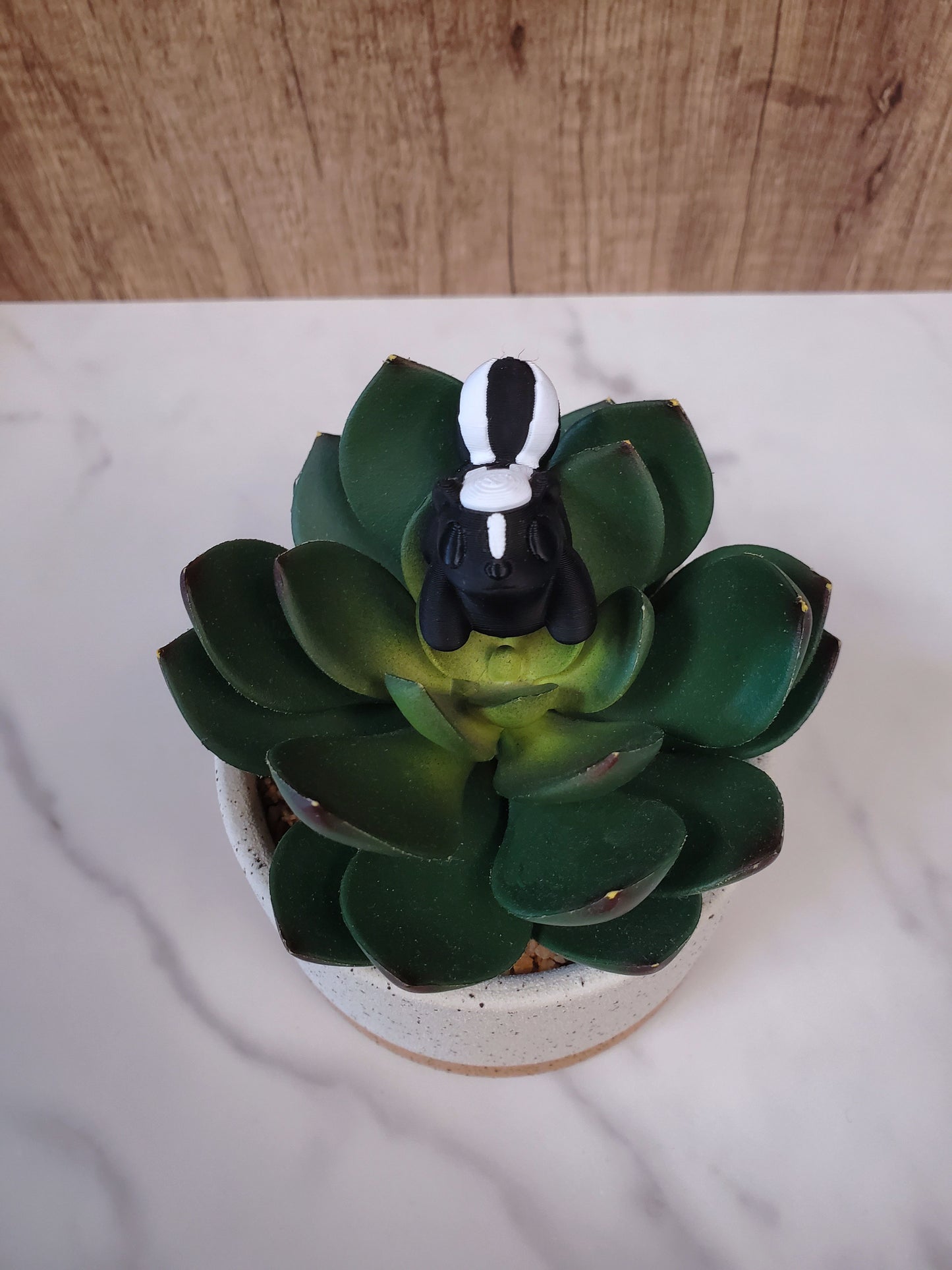 Skunk Flexible 3D Printed Keychain