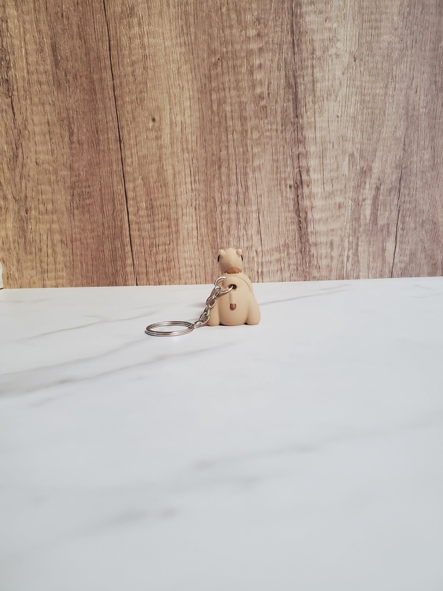 Camel Flexible 3D Printed Keychain