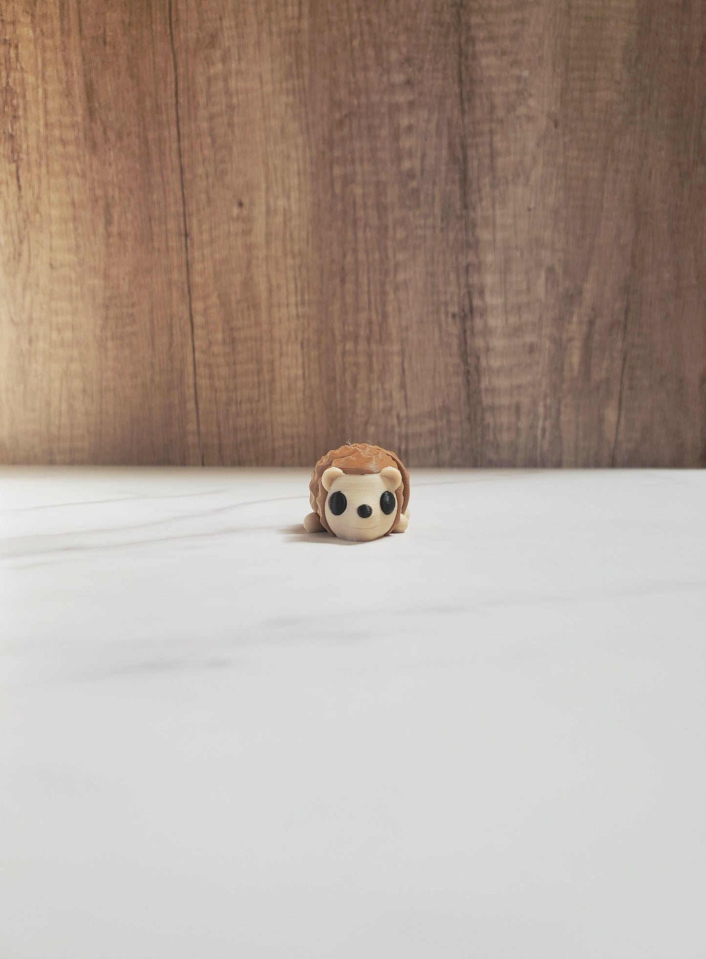Hedgehog Flexible 3D Printed Keychain
