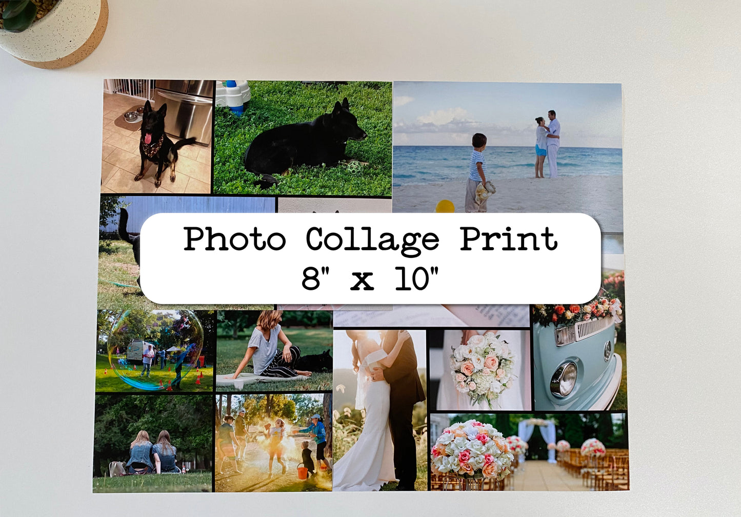 Custom Photo Collage Print