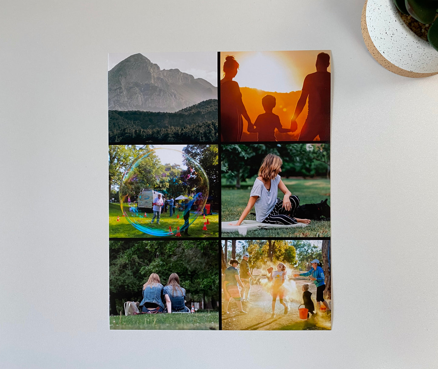 Custom Photo Collage Print