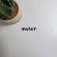 Not Water Text Sticker